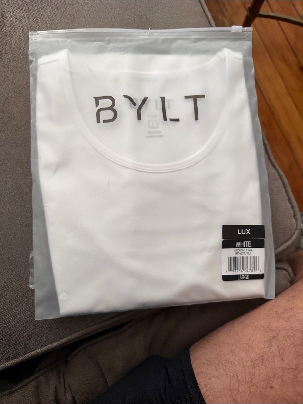 BYLT Basics Lux Crew Neck Tee - White